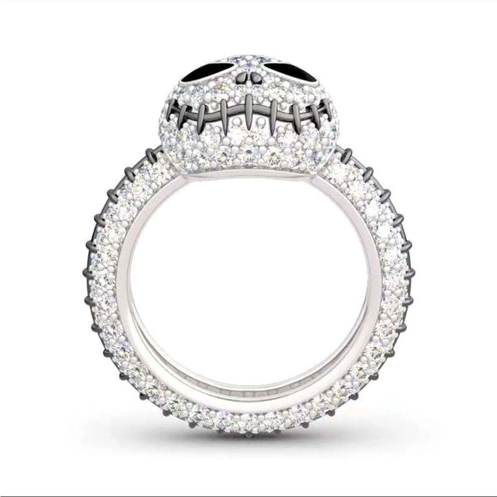 New Jack circle crystal ring The Nightmare Before Christmas - Picture 2 of 4